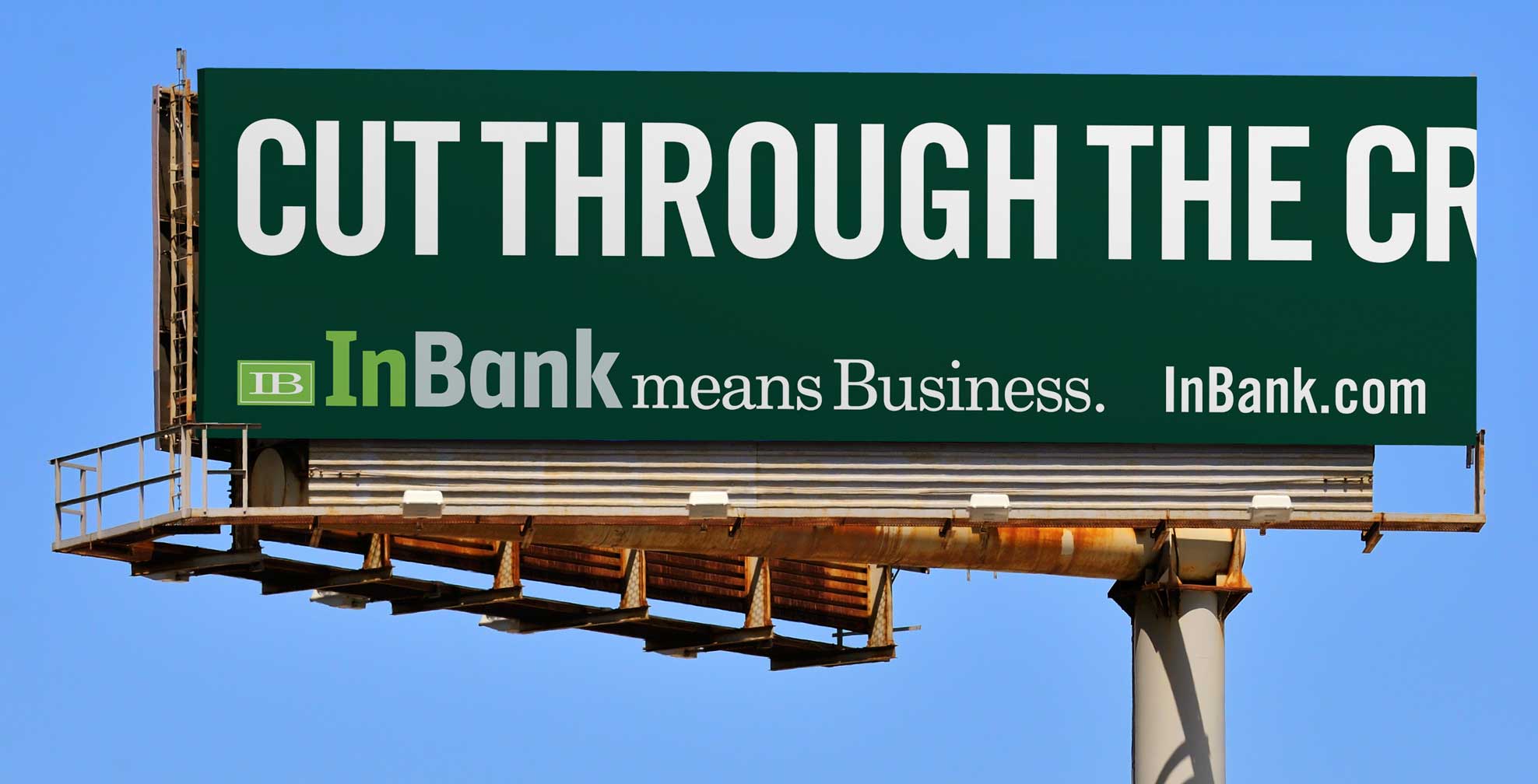 inbank_billboard_a.jpg Art Direction by: Bart Crosby, Crosby Associates